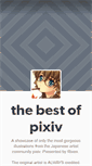 Mobile Screenshot of bestofpixiv.tumblr.com