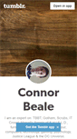 Mobile Screenshot of connorbeale.tumblr.com