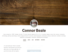 Tablet Screenshot of connorbeale.tumblr.com