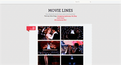 Desktop Screenshot of movie-lines.tumblr.com