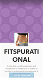 Mobile Screenshot of fitspurational.tumblr.com