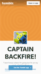 Mobile Screenshot of captainbackfire.tumblr.com