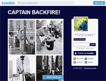 Tablet Screenshot of captainbackfire.tumblr.com