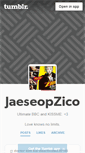 Mobile Screenshot of jaeseopzico.tumblr.com