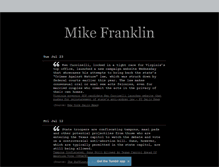Tablet Screenshot of mikefranklin.tumblr.com