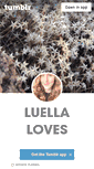 Mobile Screenshot of luellaloves.tumblr.com