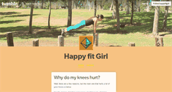 Desktop Screenshot of happyfitgirl.tumblr.com