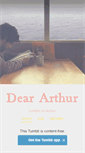 Mobile Screenshot of deararthur.tumblr.com