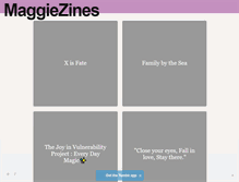 Tablet Screenshot of maggiezines.tumblr.com