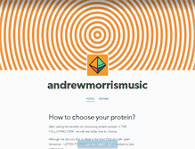 Tablet Screenshot of andrewmorrismusic.tumblr.com