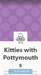 Mobile Screenshot of kittieswithpottymouths.tumblr.com