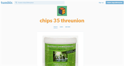 Desktop Screenshot of chips35threunion.tumblr.com