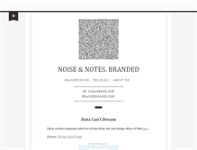 Tablet Screenshot of brandednoise.tumblr.com
