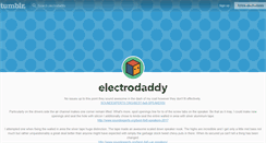Desktop Screenshot of electrodaddy.tumblr.com