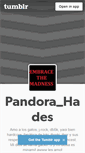 Mobile Screenshot of pandorahades.tumblr.com