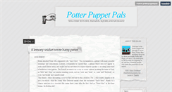 Desktop Screenshot of potterpuppetpals.tumblr.com