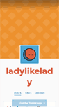 Mobile Screenshot of ladylikelady.tumblr.com