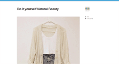 Desktop Screenshot of diynaturalbeauty.tumblr.com