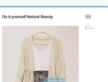 Tablet Screenshot of diynaturalbeauty.tumblr.com