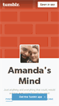 Mobile Screenshot of amandasmind.tumblr.com