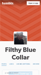 Mobile Screenshot of filthybluecollar.tumblr.com