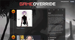 Desktop Screenshot of gameoverride.tumblr.com