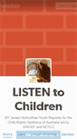 Mobile Screenshot of listentochildren.tumblr.com