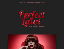 Tablet Screenshot of perfectlatex.tumblr.com