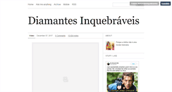 Desktop Screenshot of diamantesinquebraveis.tumblr.com