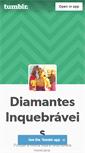 Mobile Screenshot of diamantesinquebraveis.tumblr.com