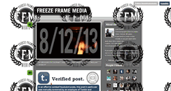 Desktop Screenshot of freezeframemedia.tumblr.com