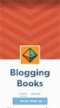 Mobile Screenshot of bloggingbooks.tumblr.com