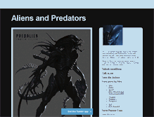 Tablet Screenshot of aliensandpredators.tumblr.com