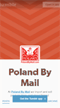 Mobile Screenshot of polandbymail.tumblr.com