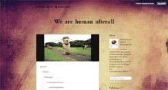 Desktop Screenshot of mostly-human.tumblr.com