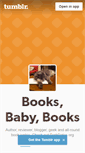 Mobile Screenshot of booksbabybooks.tumblr.com