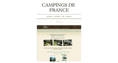 Desktop Screenshot of campingsdefrance.tumblr.com