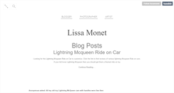 Desktop Screenshot of lissamonet.tumblr.com