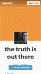 Mobile Screenshot of fuckyeahxfiles.tumblr.com