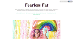 Desktop Screenshot of fearlessfat.tumblr.com