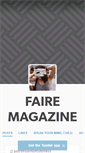 Mobile Screenshot of fairemagazine.tumblr.com