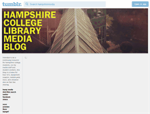 Tablet Screenshot of hampshiremedia.tumblr.com