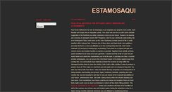 Desktop Screenshot of estamosaqui.tumblr.com