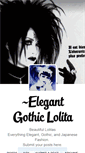 Mobile Screenshot of elegantgothiclolita.tumblr.com