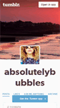 Mobile Screenshot of absolutelybubbles.tumblr.com