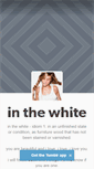 Mobile Screenshot of in-the-white.tumblr.com