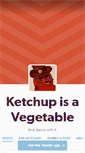 Mobile Screenshot of dancingketchup.tumblr.com