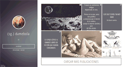 Desktop Screenshot of damebola.tumblr.com