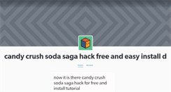 Desktop Screenshot of candycrushsodasagahack16.tumblr.com