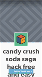 Mobile Screenshot of candycrushsodasagahack16.tumblr.com